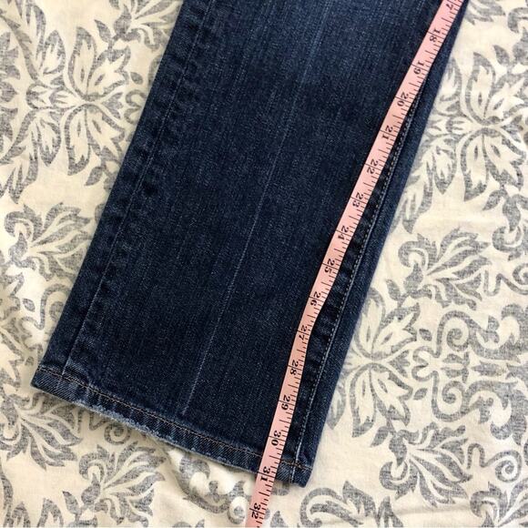 Lucky Brand Relaxed Fit Easy Rider Jeans Timeless Bootcut Style Dark Wash Denim - Picture 7 of 16